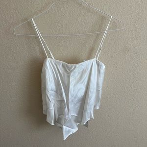 NWT Zara satin tank top